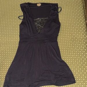 Ella Moss Black Sleeveless Top